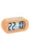 Karlsson  Alarm Clock Gummy Rubberized Soft Orange (KA5753LO)