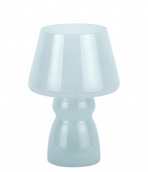 Leitmotiv Bordlampe Table Lamp Classic Led Glass Soft Blue (LM2067LB)