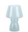 Leitmotiv Bordlampe Table Lamp Classic Led Glass Soft Blue (LM2067LB)