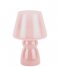 Leitmotiv Bordlampe Table Lamp Classic Led Glass Soft Pink (LM2067LP)