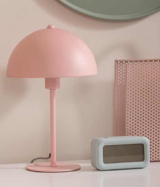 Leitmotiv Bordlampe Table Lamp Mini Bonnet Iron Soft Pink (LM2076LP)