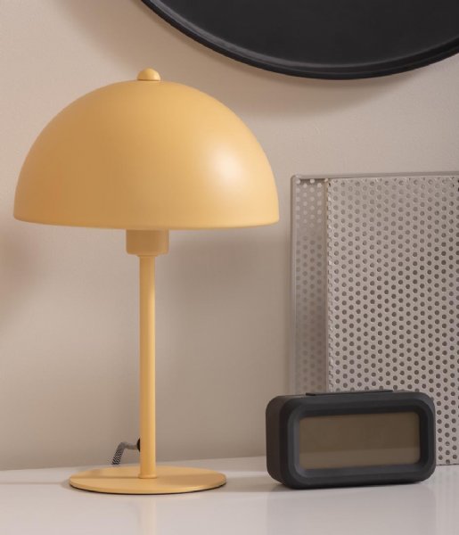 Leitmotiv Bordlampe Table Lamp Mini Bonnet Iron Soft yellow (LM2076LY)