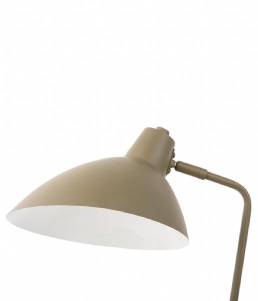 Leitmotiv Bordlampe Table Lamp Casque Iron Moss Green (LM2108MG)