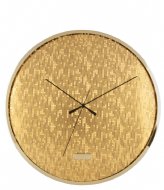 Karlsson Wall Clock Disco Gold (KA6005GD)