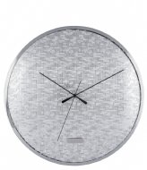 Karlsson Wall Clock Disco Silver (KA6005SI)