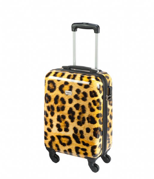 Princess Traveller Håndbagage kufferter Animal Print Small 55cm Leopard