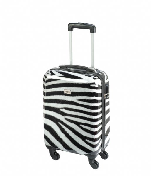 Princess Traveller Håndbagage kufferter Animal Print Small 55cm Zebra