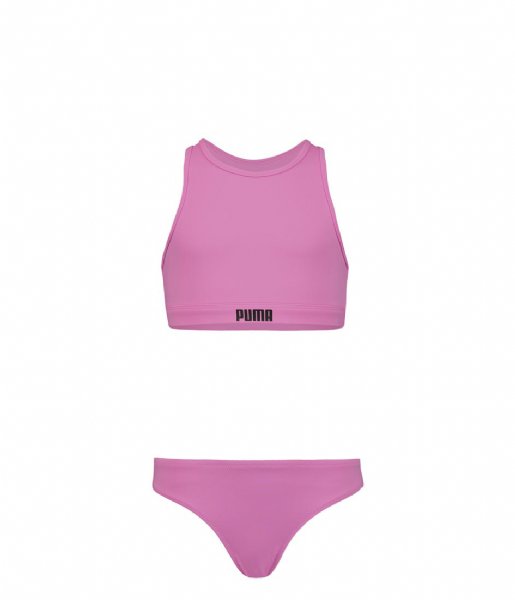Puma  Swim Girls Racerback Bikini Set 1P Pink Icing (004)