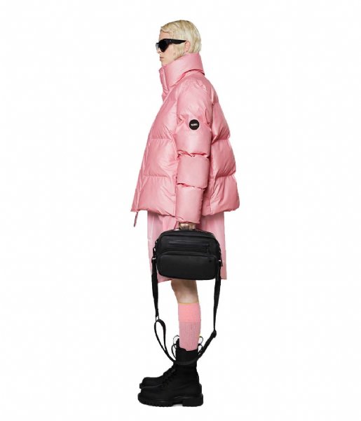 Rains  Boxy Puffer Jacket Pink Sky (20)