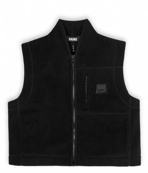 Rains  Fleece Vest Black (001)