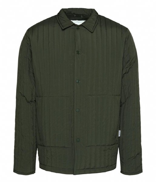 Rains  Liner Shirt Jacket Green (03)