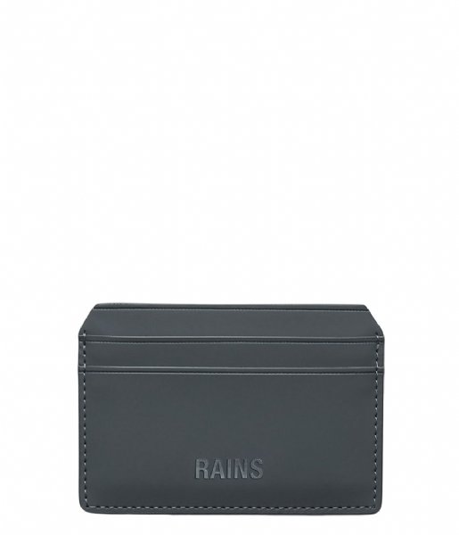 Rains  Card Holder Slate (05)