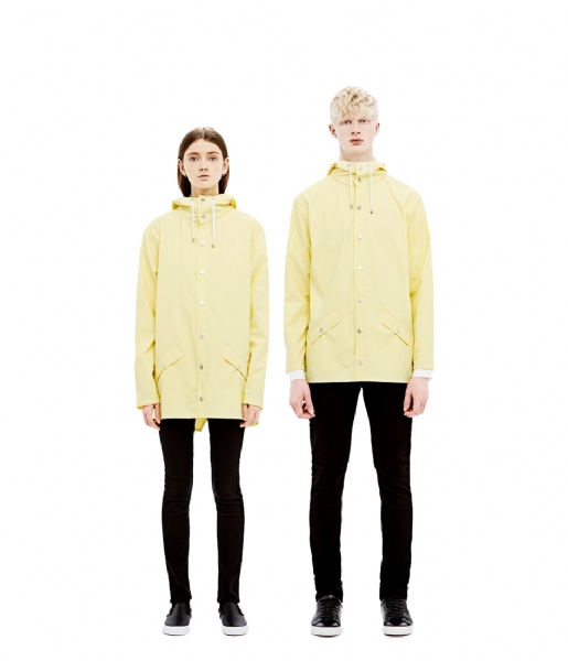Rains  Jacket wax yellow (17)