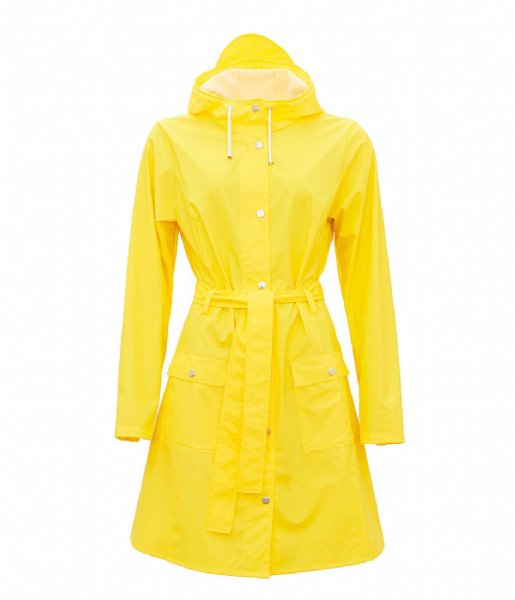 Rains  Curve Jacket yellow (04)