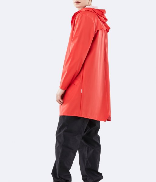 Rains  Long Jacket red (08)