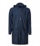 Rains  Hooded Coat Blue (02)