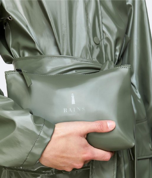 Rains  Cosmetic Bag Olive (84)