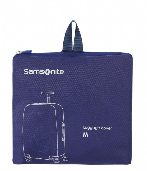 Samsonite  Global Ta Foldable Luggage Cover M Midnight Blue (1549)