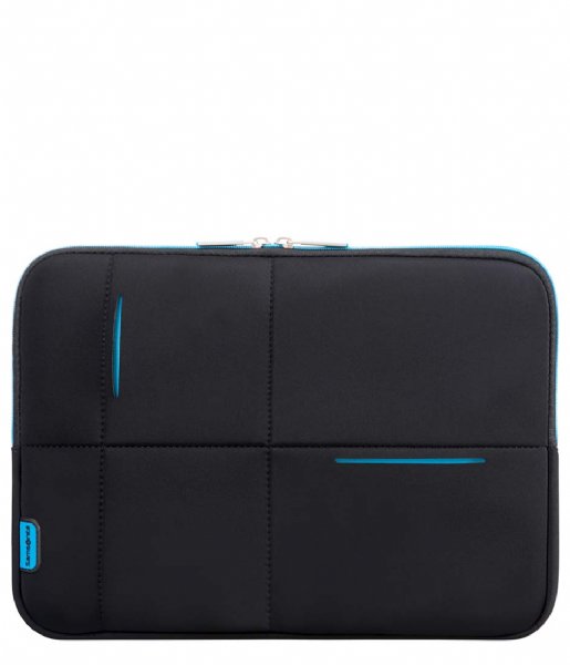 Samsonite  Airglow Sleeves Laptop Sleeve New 14.1 Inch Black Blue (2642)