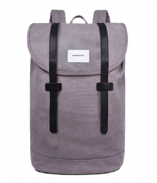 Sandqvist  Backpack Stig Large 15 Inch grey grey (1051)