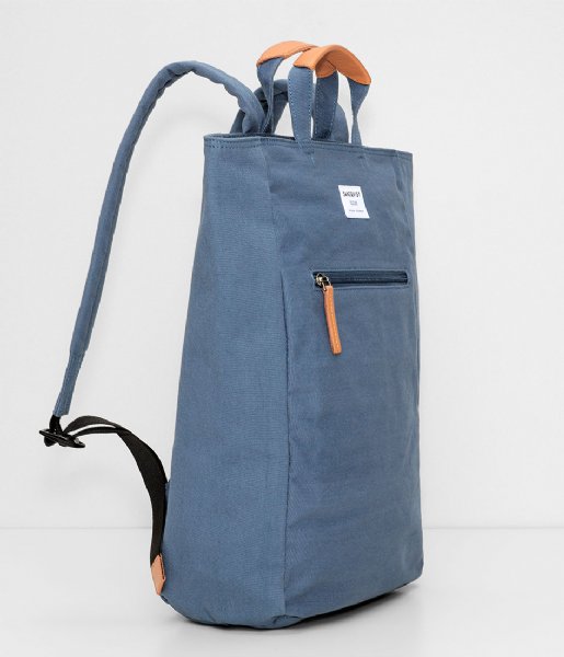 Sandqvist  Backpack Tony dusty blue (823)