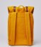 Sandqvist  Backpack Stig yellow cognac brown leather (1048)
