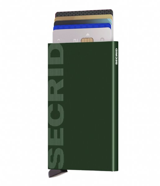 Secrid  Cardprotector Laser Logo green