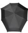 Senz  Mini Automatic foldable storm umbrella Pure black reflective
