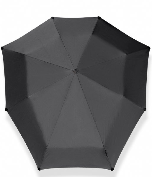 Senz  Mini Automatic foldable storm umbrella Pure black