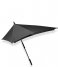 SenzXXL stick storm umbrella Pure black business