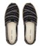 TOMS  Chunky Glob Woven Alrope Espadrilles Black