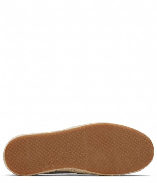 TOMS  Alpargata Recycled Cotton Rope Espadrille Grey