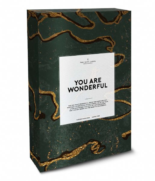 The Gift Label  Home Set Christmas You Are Wonderful