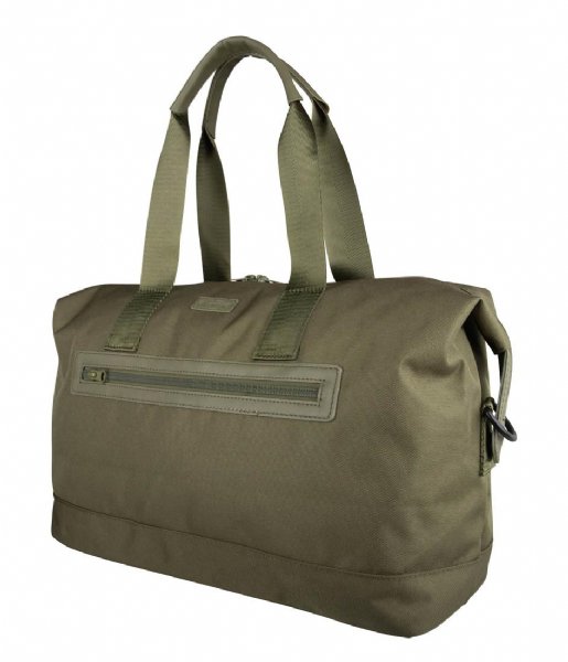 The Little Green Bag  Duffle Bag Daisy Olive