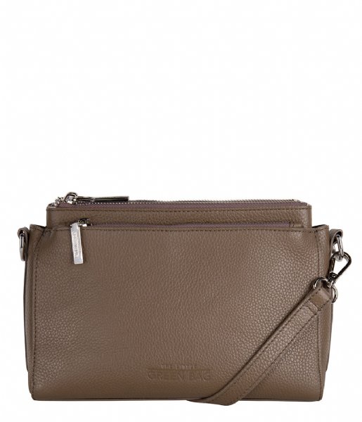 The Little Green Bag  Cerise Crossbody taupe