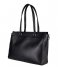 The Little Green Bag  Maple Laptop Tote 13 Inch black