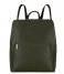 The Little Green Bag  Peony Laptop Backpack 13 Inch olive