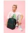 The Little Green Bag  Terra Laptop Backpack 13 Inch emerald