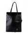 The Little Green Bag  Bag Ocean Croco 15.6 inch Black (100)