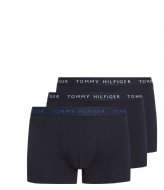 Tommy Hilfiger 3-Pack Trunk Wb Well Water-Blue Spell-Ultra Blue (0Y4)