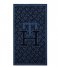 Tommy Hilfiger Håndklæde Towel Msw Monogram Amd Blue Coast (0YJ)