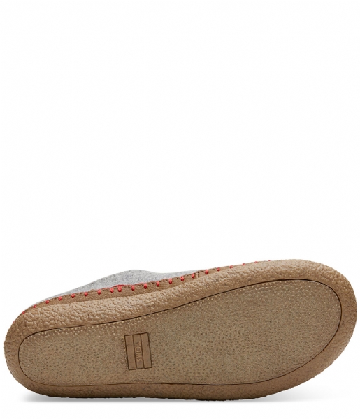 TOMS  Ivy Slipper drizzle grey wool (10010874)