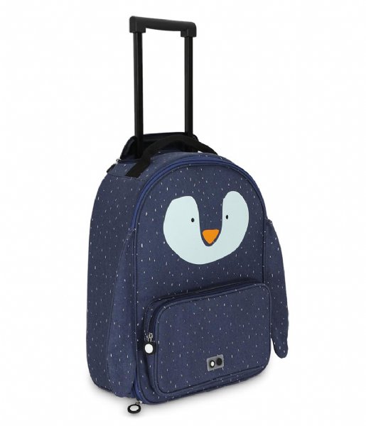 Trixie Håndbagage kufferter Reistrolley Mr. Penguin Blue
