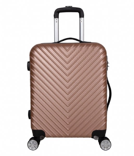 Valentino Bags  Stripe Suitcase Petite cipria