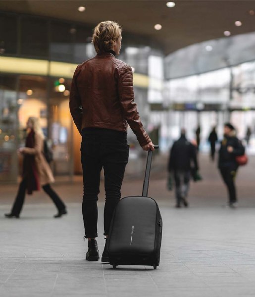 XD Design Håndbagage kufferter Bobby Backpack Trolley 17 Inch black (P705.771)
