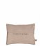 Zusss Kaste pude Kussen It'S Oke To Be Happy 35X25cm Taupe (1510)