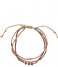 A Beautiful Story  Gentle Garnet Gold Plated Bracelet gold plated (BL25028)