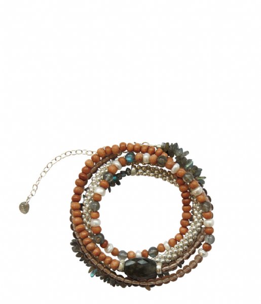 A Beautiful Story  Super Wrap Water Braclet brown (20946)