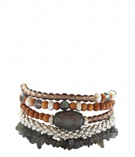 A Beautiful Story  Super Wrap Water Braclet brown (20946)