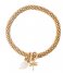 A Beautiful Story  Jacky Moonstone Dragonfly Gold Bracelet goud (BL22356)